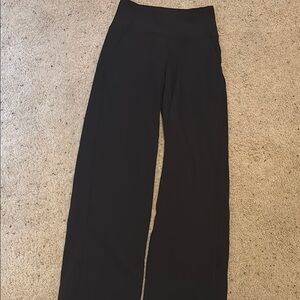 Black Size 4 Wide Leg Align Pants
